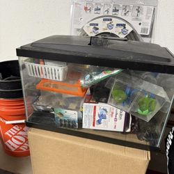 Fish Tank + Supplies