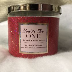 Bath & Body Works 3 Wick Candle You Are The Only Oney