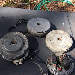 1988 Johnson Outboad Complete Fly Wheel’s And A Lower Unit
