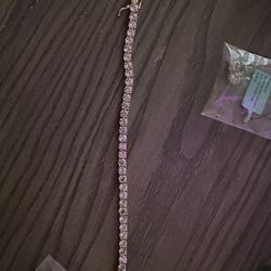 Moissanite Bracelet 7”