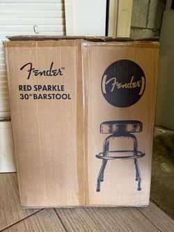 Fender Red Sparkle 30" Barstool
