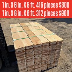 New Lumber For Fence Madera De Cedro Nueva 