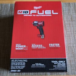 Milwaukee M18 Fuel Mid Torque Impact Wrench 3/8 Inch 