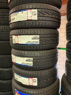205/50/17 Falken 4 new tires installed and balanced