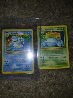 2023 blastoise and venasaur (not vintage)