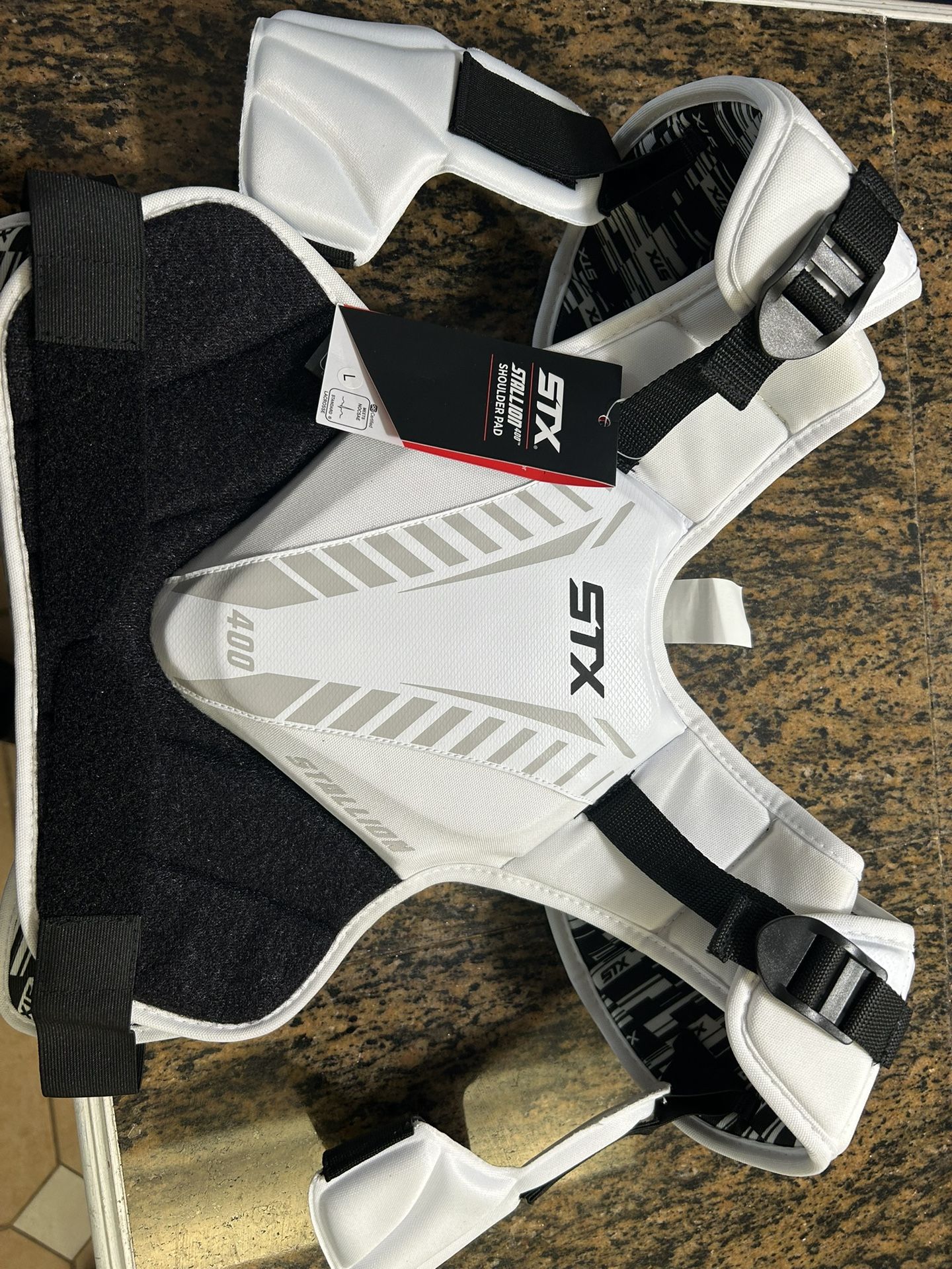 New Stx Stallion 400 Lacrosse Equipment Chest Protector
