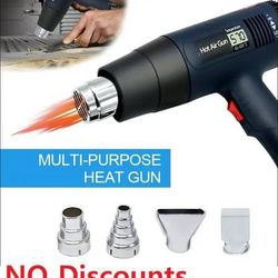 (NEW) 2000W Heat Gun (LCD ,140 -1112°F ,L/H) 