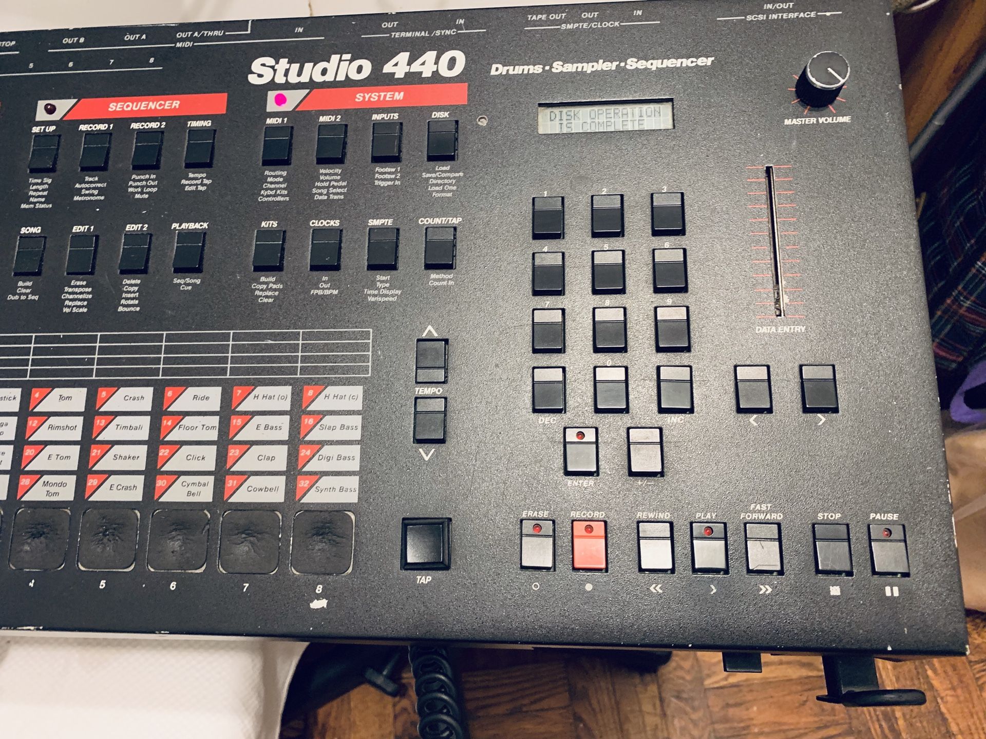 Studio 440 by Sequential Circuits- Sampler/Sequencer/Drum Machine