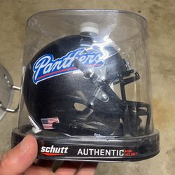 mini Georgia Panthers Helmet- Black.