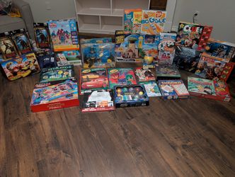 New toys for sale Disney Batman games monster jam monopoly