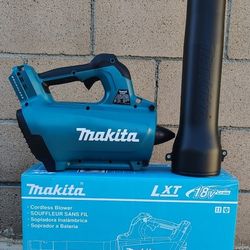 Makita 18V LXT Cordless Leaf Blower..$120...firm on price.. brand new... first come first served...