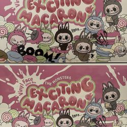 Authentic Pop Mart Labubu Exciting Macaron