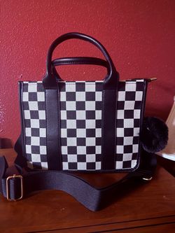 Checker handbag