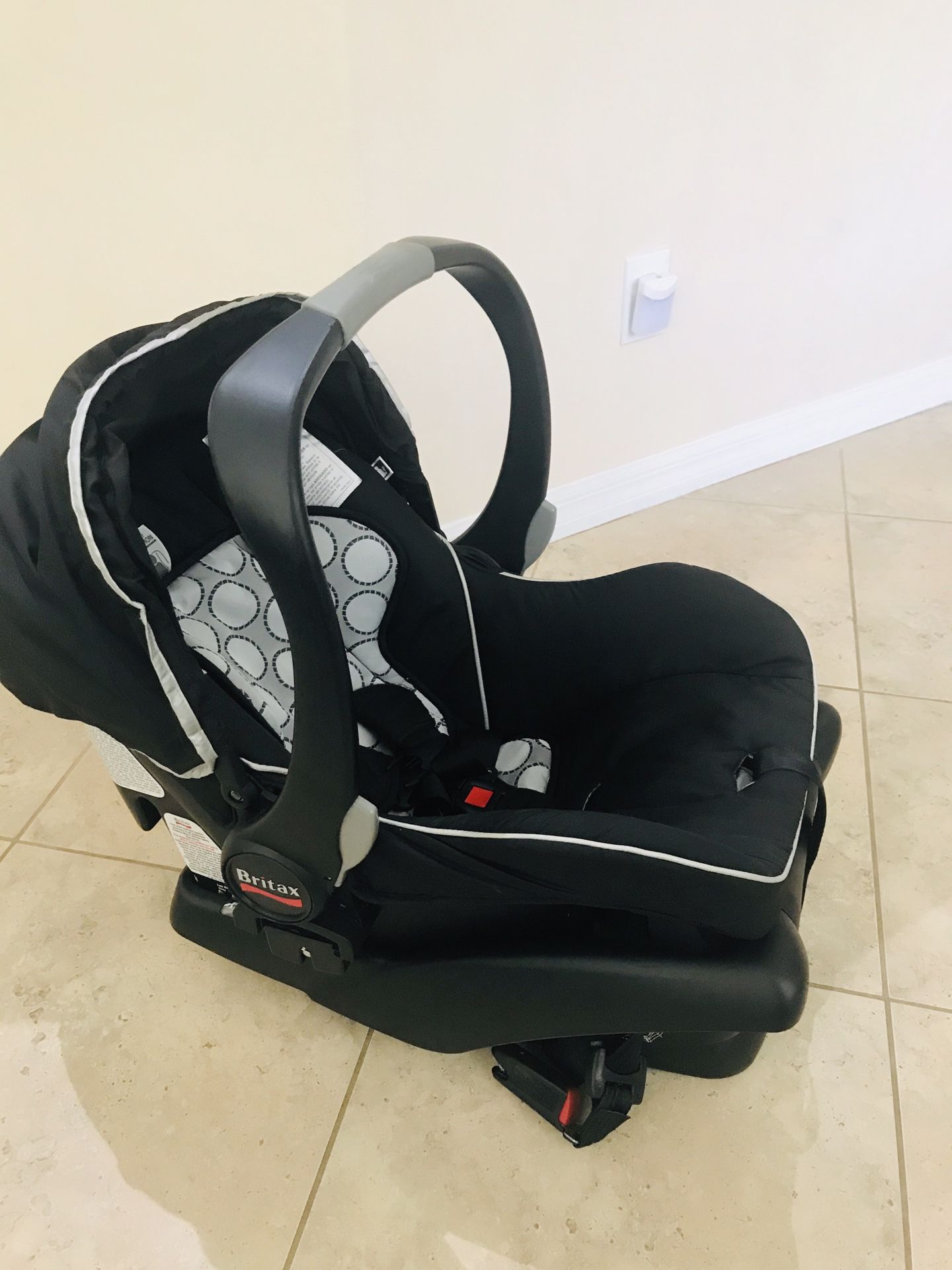 Britax car seat with base