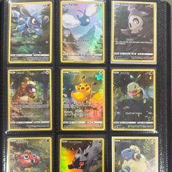Full Pokémon Pikachu Crown Zenith Artwork Set