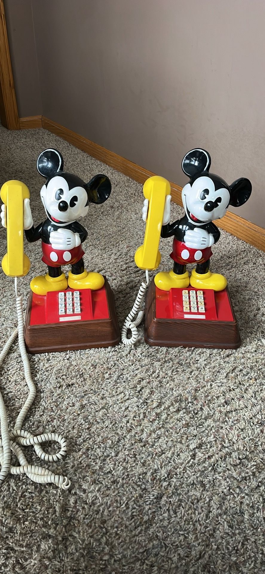 Mickey Mouse Telephones