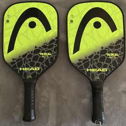 2 HEAD Radical Elite Pickleball Paddles