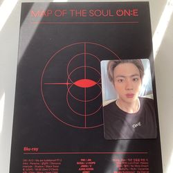 Bts Mots On:e Blu-ray With Jin Photocard 