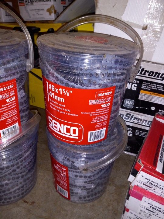 Senco Auto Feed Screws - Drywall To Wood 06A162P 4 Available