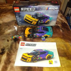 Legos Speed Champions NASCAR Chevrolet Set