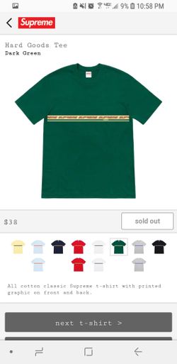 Supreme Hard Goods Tee