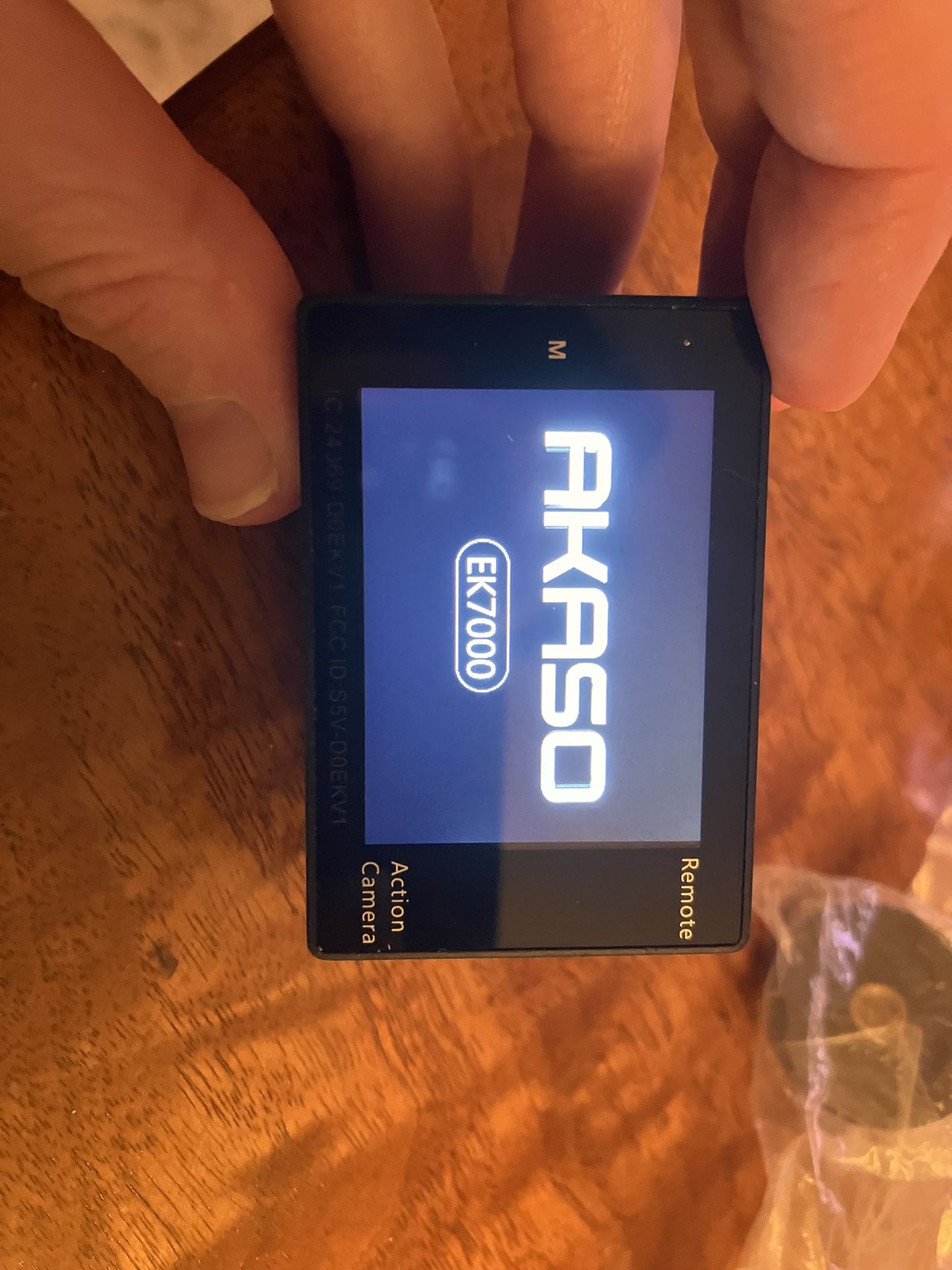 Akaso EK700 Action Camera w/ accessories