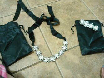 Necklace with matching Bracelet