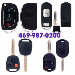 Car Keys - Remotes - Llaves - Controles