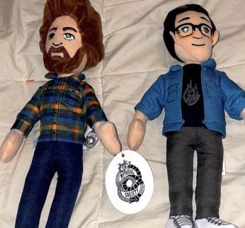 NWT. Mythical Society Good Mythical Morning Rhett & Link Plush Doll NEW