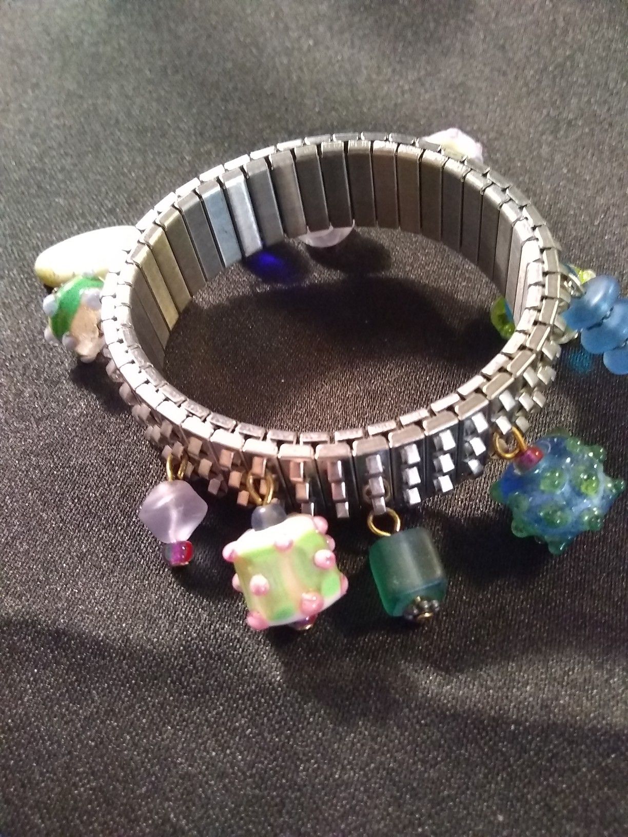 Watch Band Style Charm Bracelet