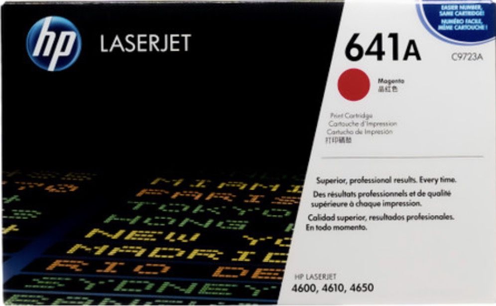 HP 641A (C9723A) Magenta LaserJet Toner – Genuine OEM | SHOBEEZ Overstock Warehouse