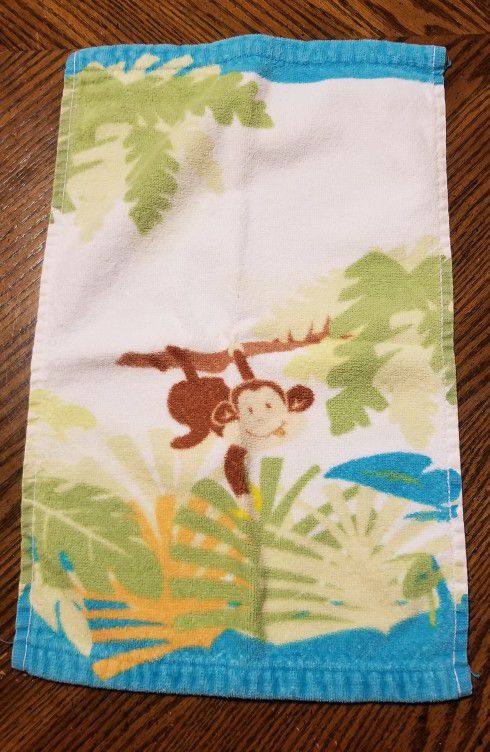 Kid's Bath Towel Set (Monkey Themed)