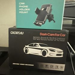 Dash Cam and Car Mount 