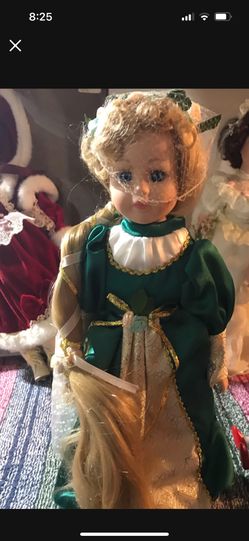 Rapunzel Porcelain Doll From The Heritage Collection.