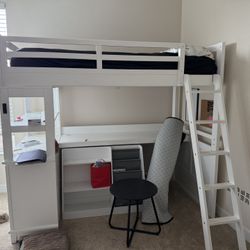 Toddler Loft Bed With Desk