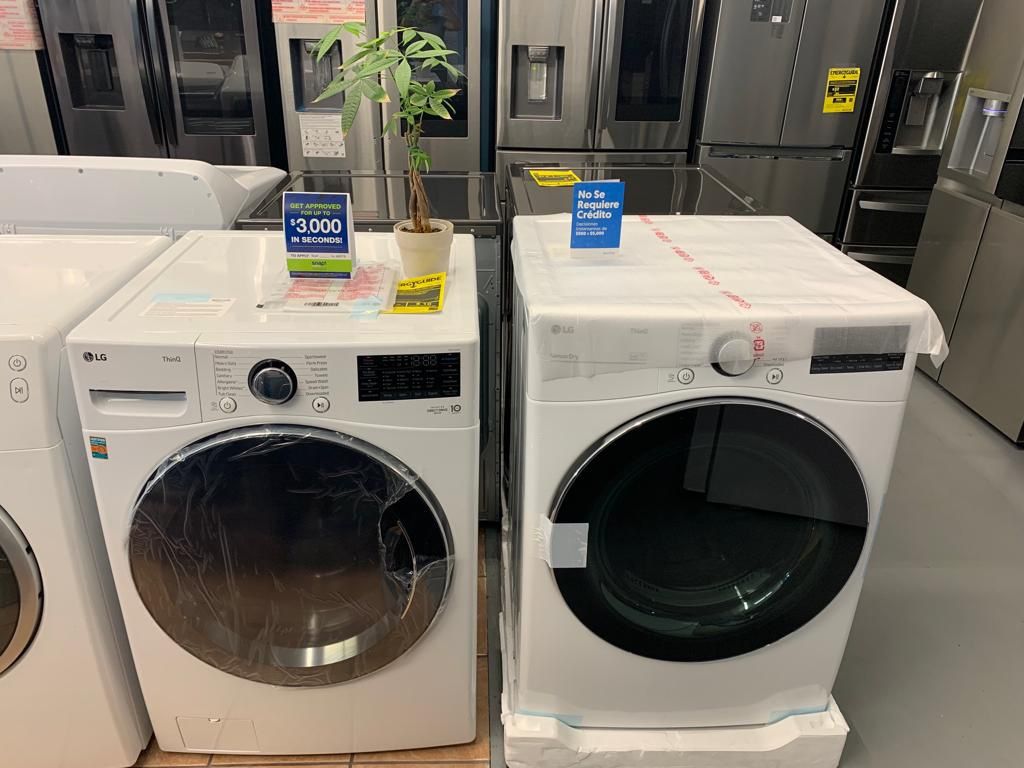 LG Washer And Dryer Electric