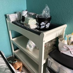 Changing Table, Wipe Warmer, Baby Lounger 