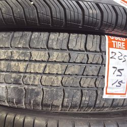 225/75/15 one tire used 🛞
