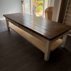 Coffee Table With End Table