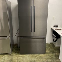 Bosch Matte Black French Door Refrigerator