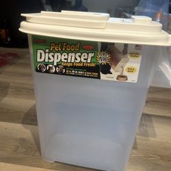 Large Pet Food Container 