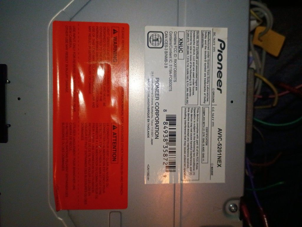 80 Bucks Pioneer Double Din Paid Over Three For It No Scratches Like New Very Little To Use