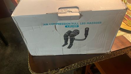 FIT KING Leg Compression Massager with Heat for Circulation and Pain... FSA-HSA, Full Leg & Foot Mas...
