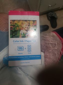 **3 Total** BRAND NEW COLOR INK PAPER SET 