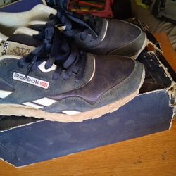 Used Blue Reebok Size 9.5 In Men's 