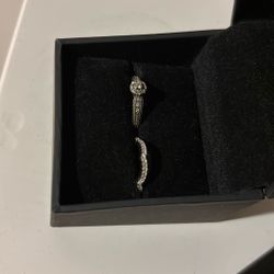 Engagement Ring With Wedding Band And Promise Ring 