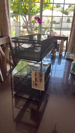 IBERG 2 tier rack: basket