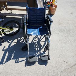 BLUE WEELCHAIR 