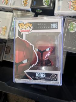 Igris Solo Leveling 1985 Funko Pop Chase Metallic