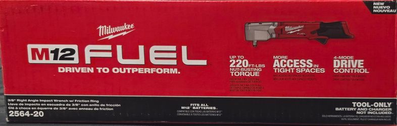 Milwaukee m12 right angle Impact Wrench